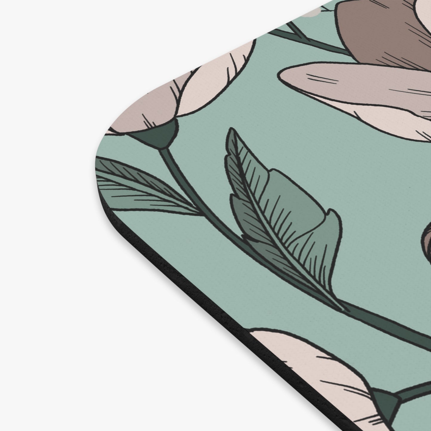 Mouse Pad - Flowy Blue Florals