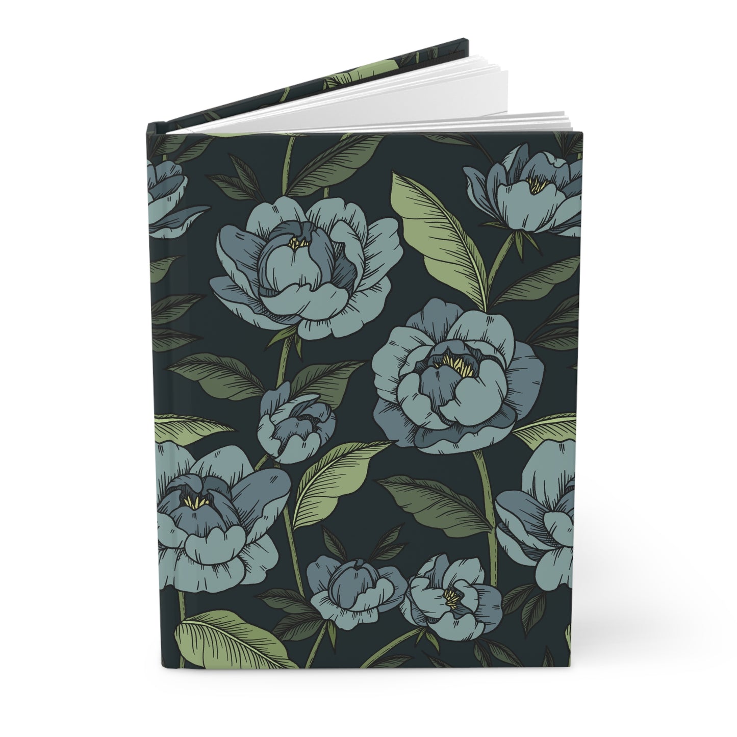 Journal - Blue Peonies