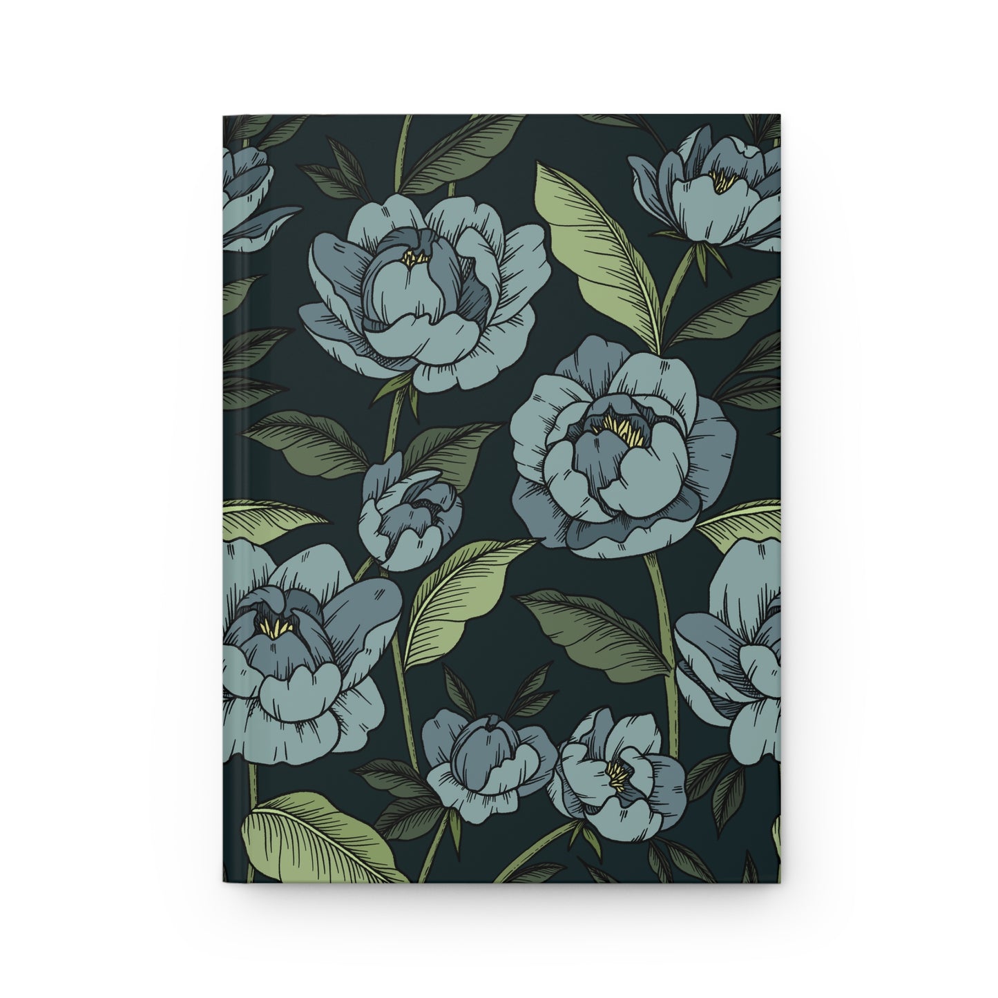 Journal - Blue Peonies
